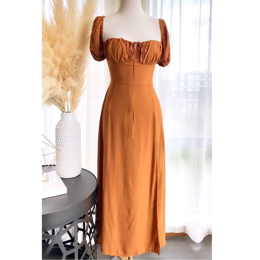 Maxi Dress w/ Slit - Picture 6 of 7